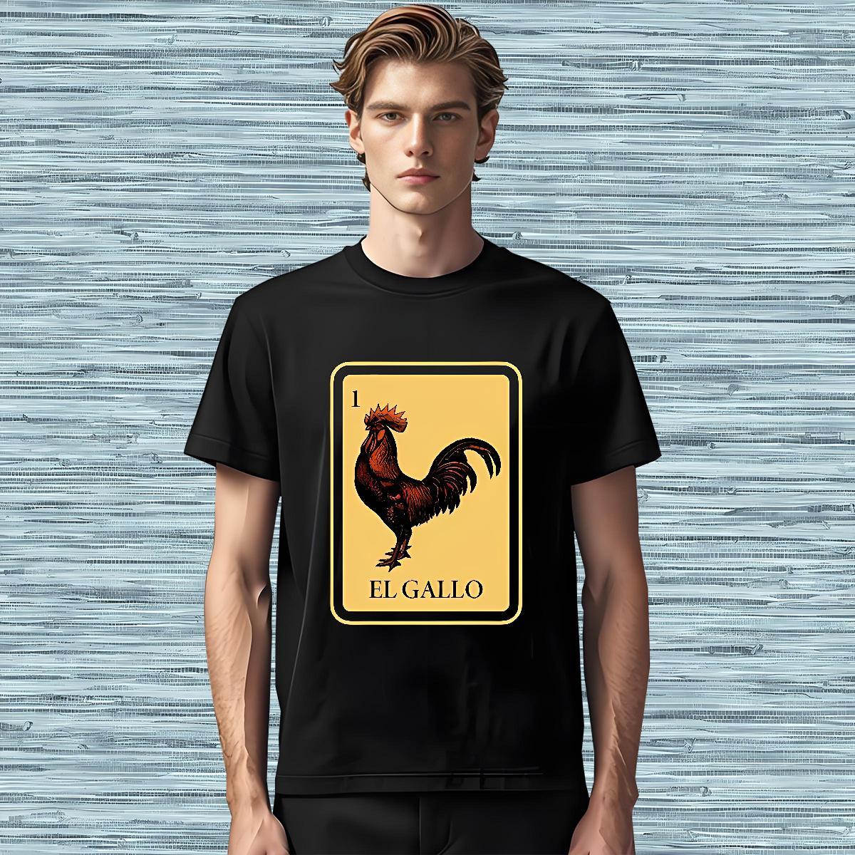 Classic T Shirt For Man 100% Cotton 230g chicken Beach Polos Crew Neck Free Shipping Tshirts Customized