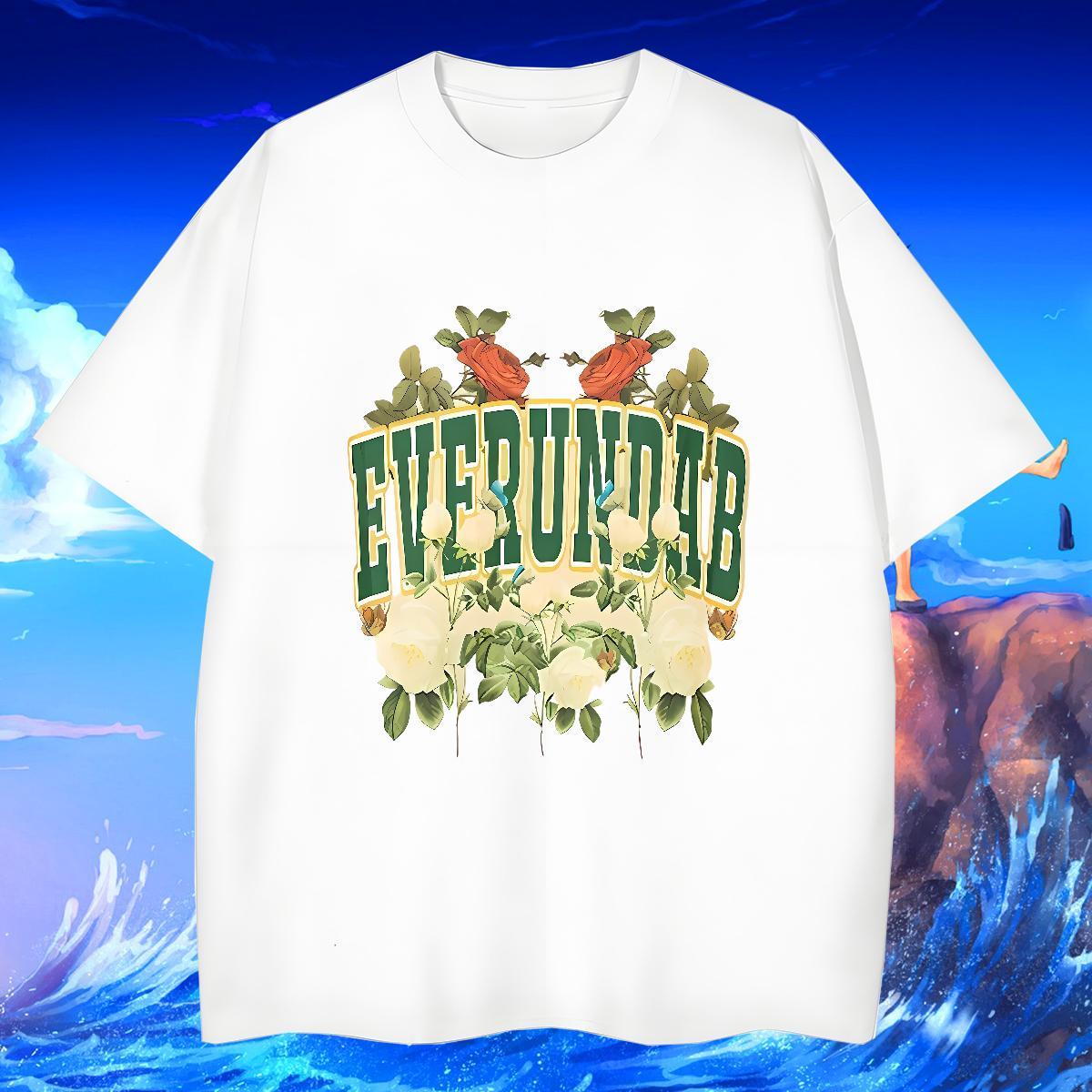 Cool Design Tshirt for Man Woman 230g Cotton Home Outdoor letter Asian Size Breathable 2024 Summer T Shirts Men Clothes