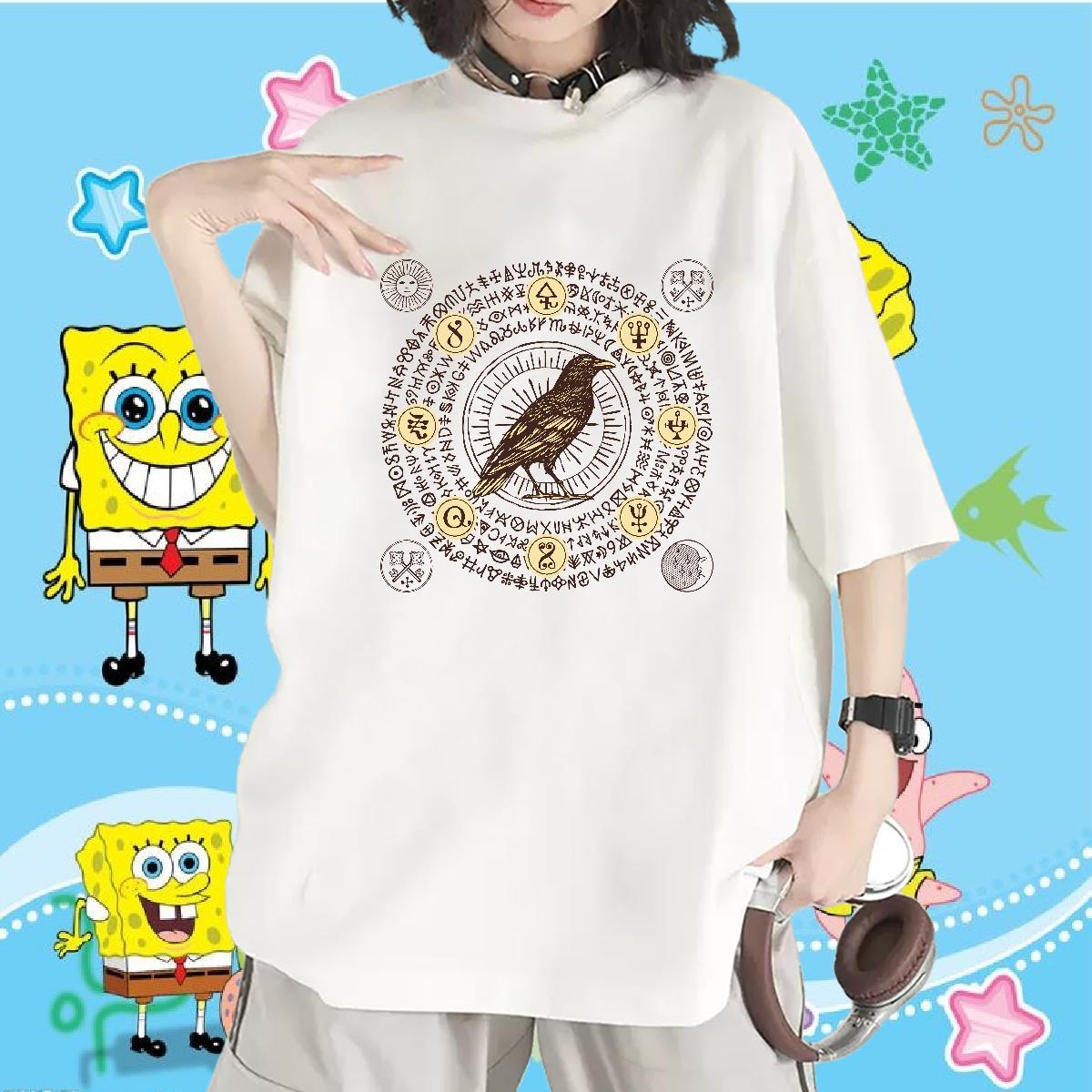 5A T Shirt For Woman Breathable Crew Neck Unisex Tshirts Plus Size Custom bird Daily Wear 230g Cotton Classic Top Tees