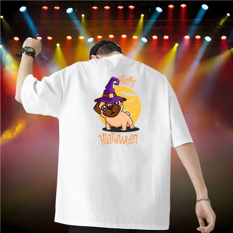 2024 Summer T shirt 230g Cotton High Street Hip Hop Wear Breathable Crew Neck High Quality Tshirt for Man Woman Custom Big Size