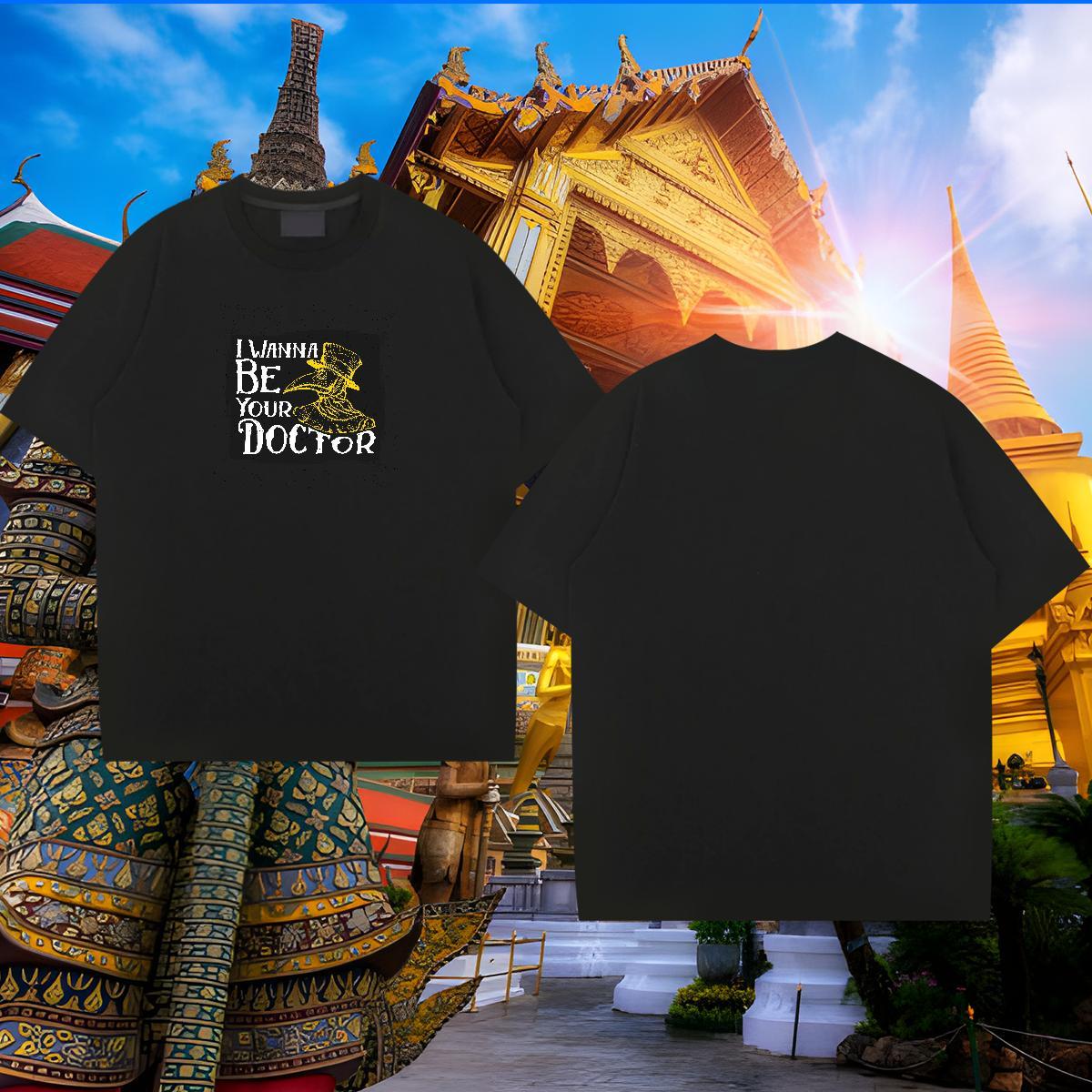 Free Shipping Tshirts 100% Cotton 230g bird T shirt Outdoor Breathable Short Sleeve Custom Big Size Fashion Designer Tops