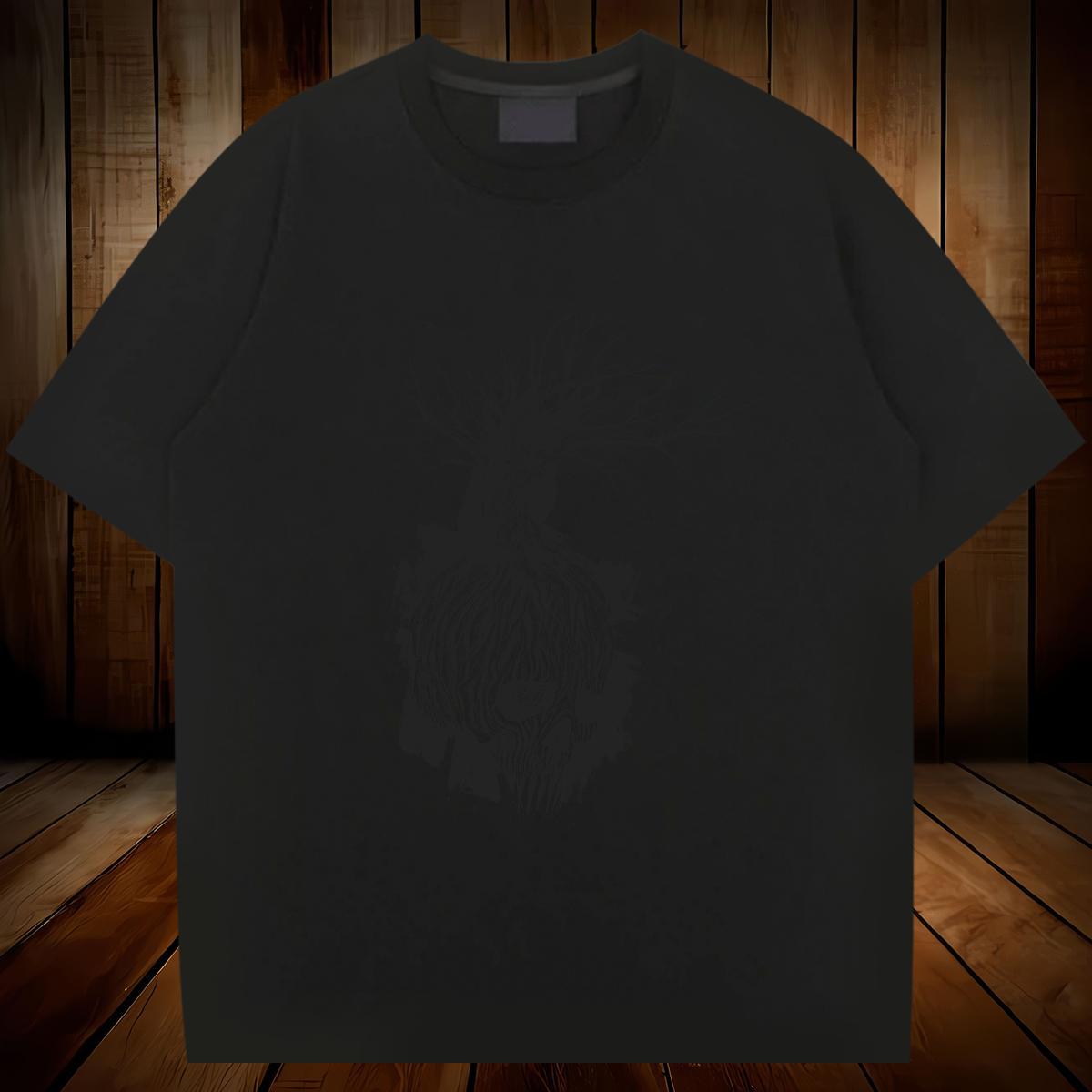 Customized T shirt 230g Pure Cotton tree Hip Hop Tops Tees Short Sleeve Soft Free Shipping Tshirts Graphic