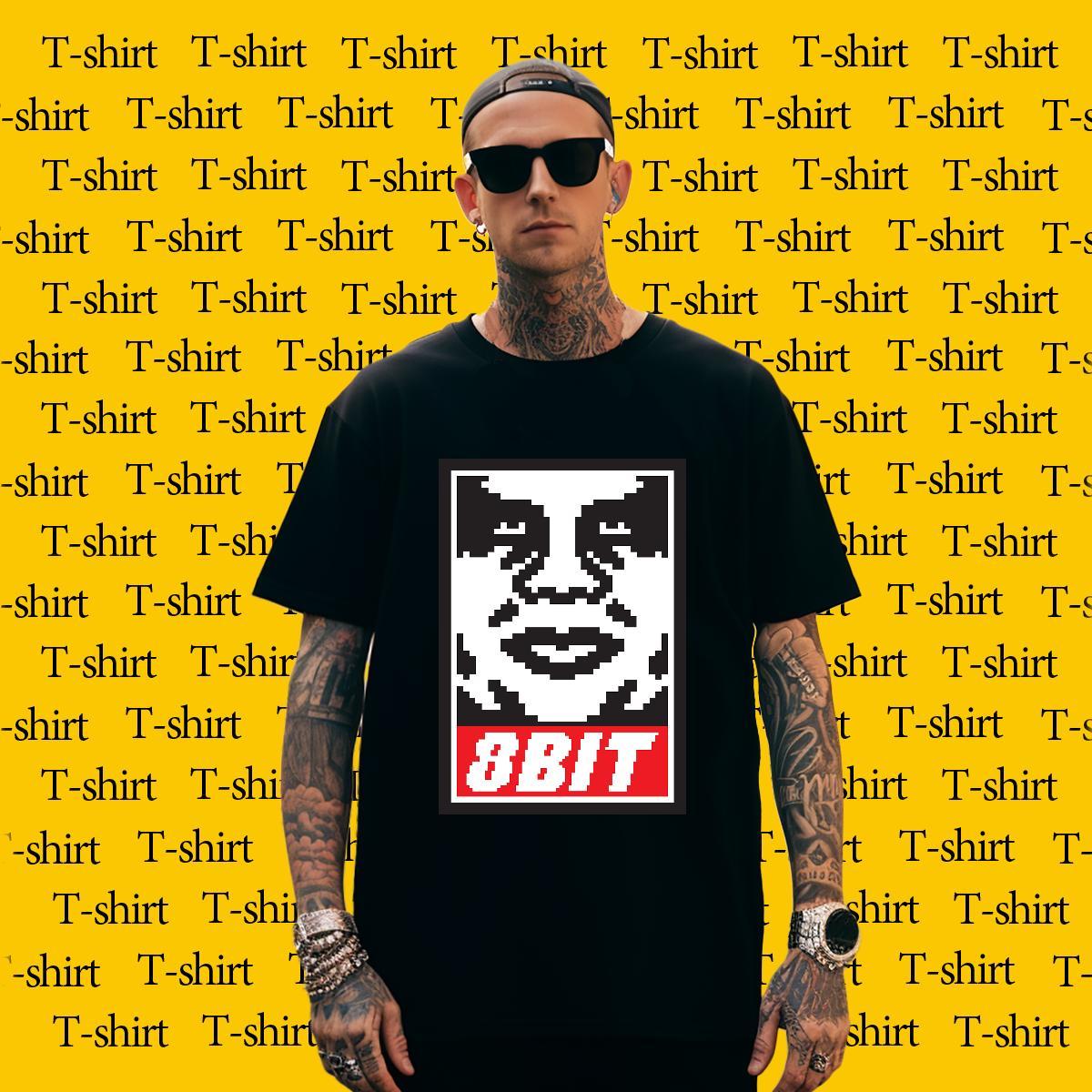 Mens T Shirts 100% Cotton 230g portrait Daily Outfit Breathable Crew Neck Floral Print Mens Tshirts DIY TOP Quality Clothings