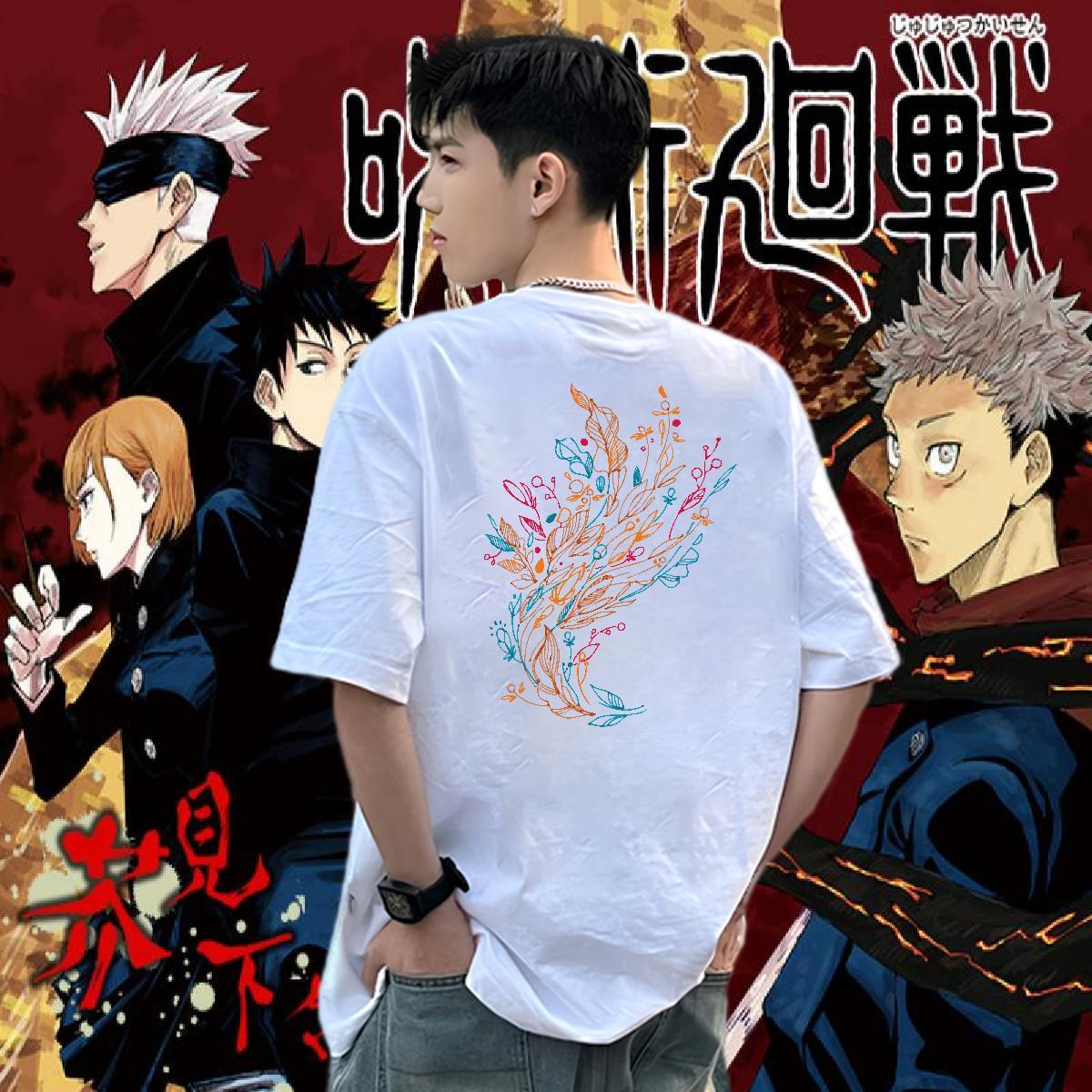 New Arrival T-Shirts 230g Pure Cotton tree Street wear Hip Hop Tops Crew Neck High Quality Couples T Shirts Custom Print Oversized