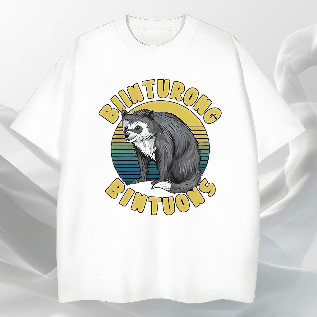 Unisex Couples T Shirts 230g Cotton Sport fox Custom Print Plus Size Crew Neck Breathable Factory Direct T shirt Tops Shirt