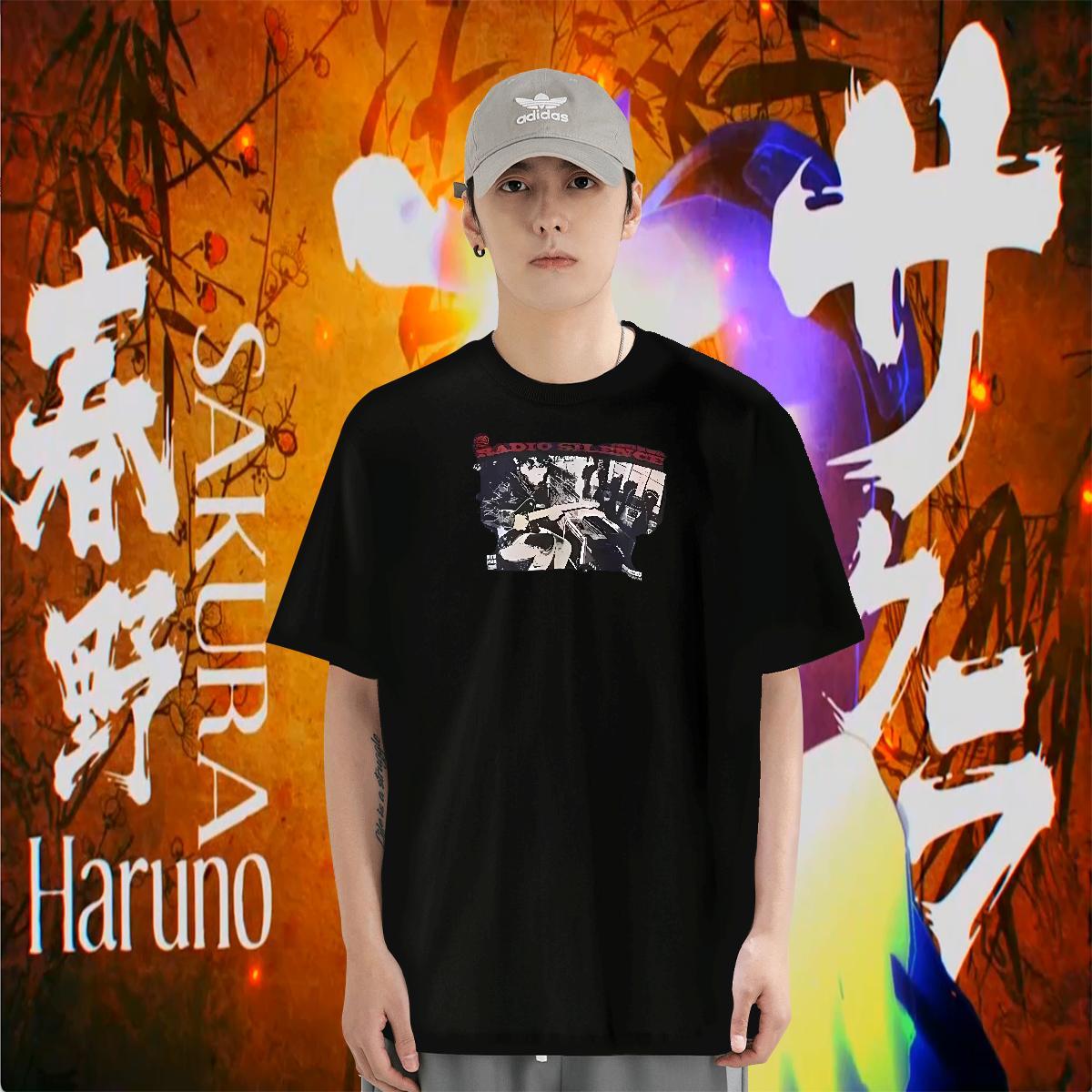 T-Shirts for Men 230g Cotton character Daily Wear Crew Neck Breathable Oversized Men Tees Designer Cool Tee Shirt