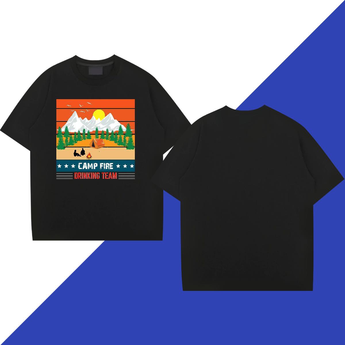 Customized Man T Shirts 230g 100% Cotton tree Spring Summer Tshirts Breathable Soft Cool Tshirt for Man Woman Oversized 4XL