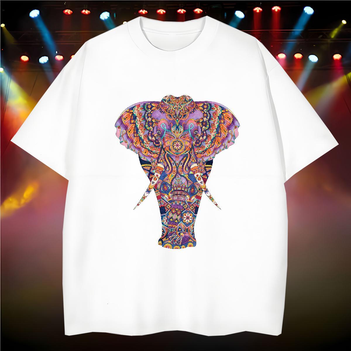 T Shirt For Man 100% Cotton 230g Street Wear Crew Neck DIY Anime Men Tshirts New Designer Free Shipping Tops