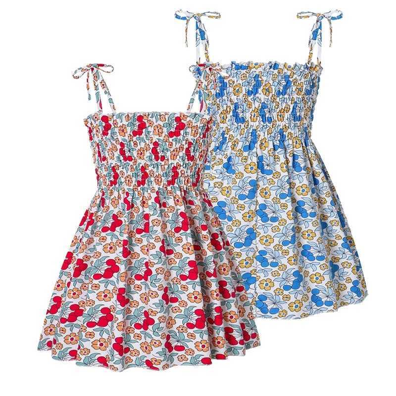 Summer Korean style baby cotton dress childrens fashion dress thin childrens dress girl style pendant dressW240720