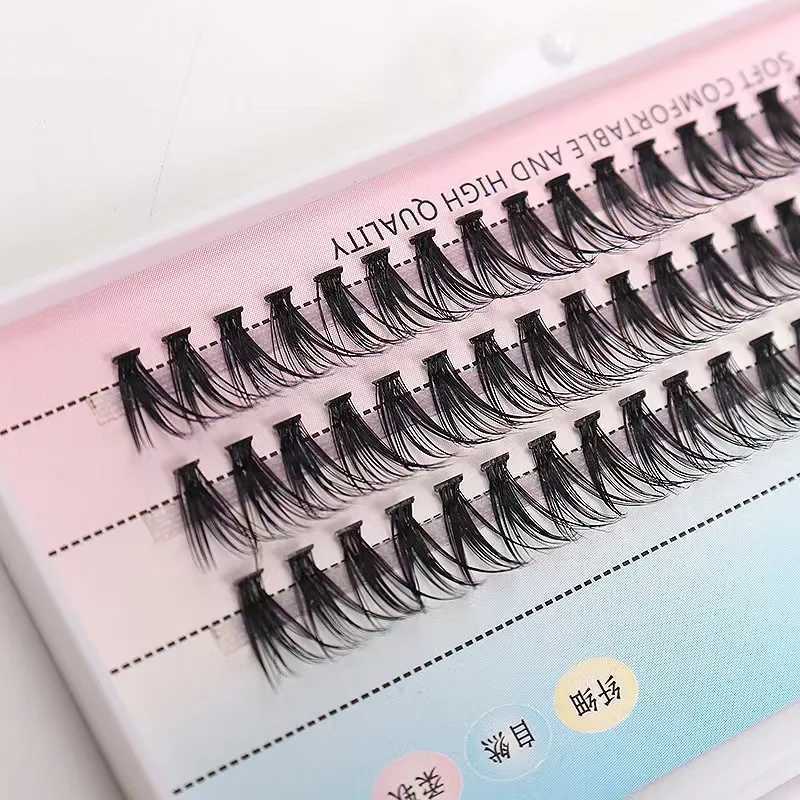 48/60/90/120 bundles/box Personal eyelashes 0.07mm eyelash extension Natural style Personal eyelashes Handmade eyelash bundles W240803