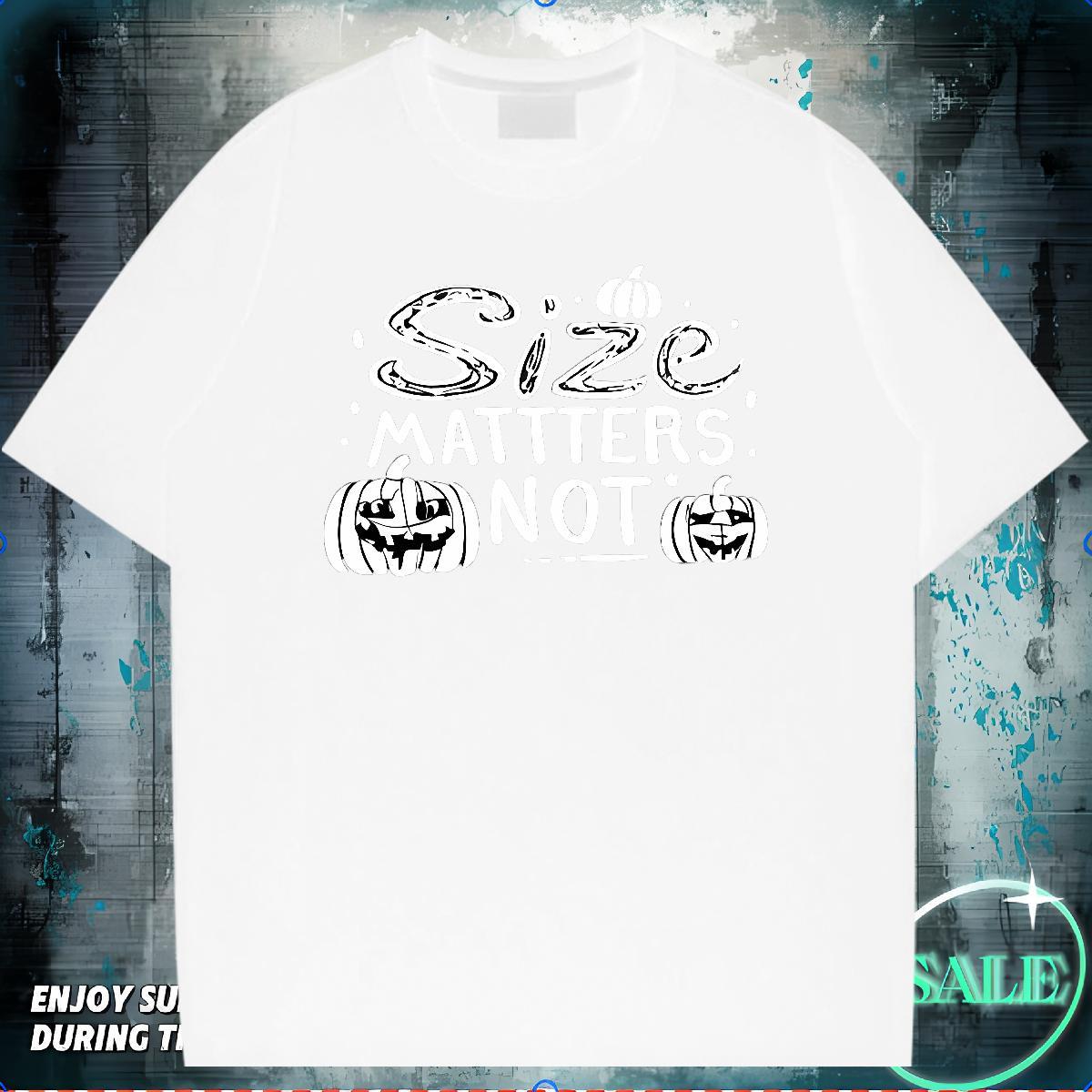 Man T Shirts 230g Pure Cotton halloween Casual Beach Breathable Crew Neck Customized Couples T Shirts Free Shipping Loose Fit Tops