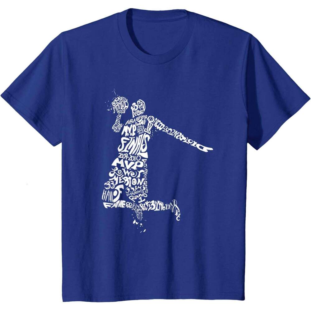 T shirt Mens Vintage Basketball Player Birthday Gifts Men Boys T-Shirt shirts tshirt graphic tee Casual tops summer clothes Short sleeve Free shipping