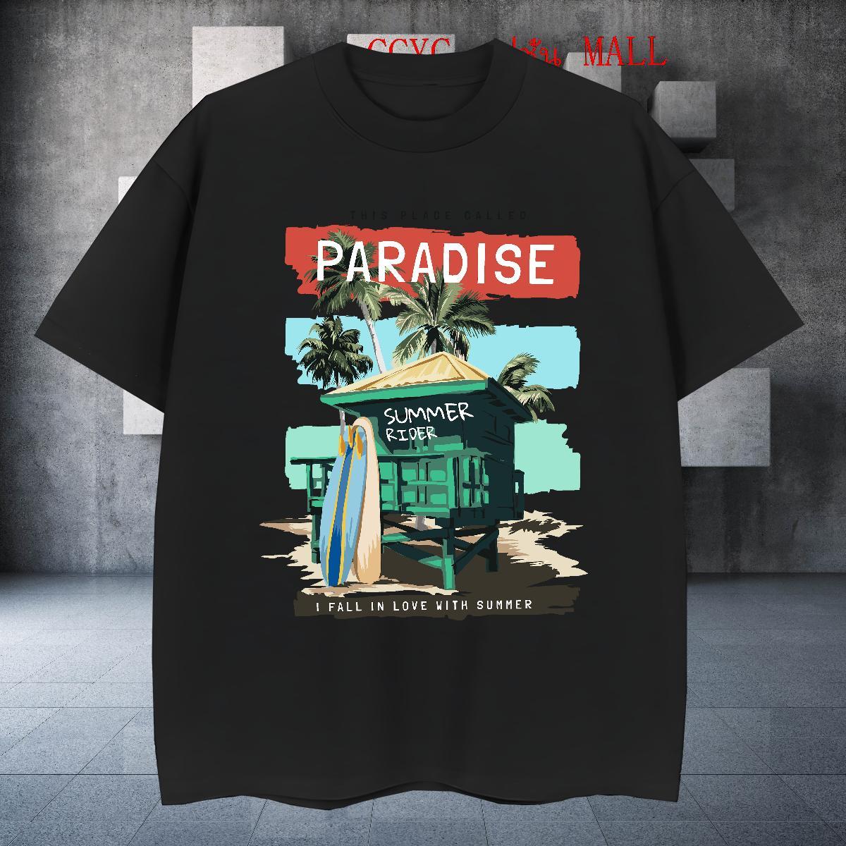 Unisex Men Tees 230g Cotton Sports Casual letter Black Oversized Breathable Crew Neck 2024 Summer Mens T Shirts Tshirts