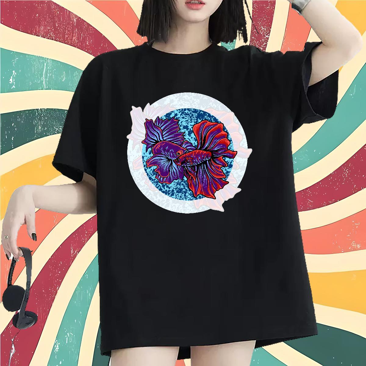 5A Women T Shirts Breathable Crew Neck Women Tshirts Oversized L-4XL Street Casual 230g Pure Cotton TOP Quality Tops Tees