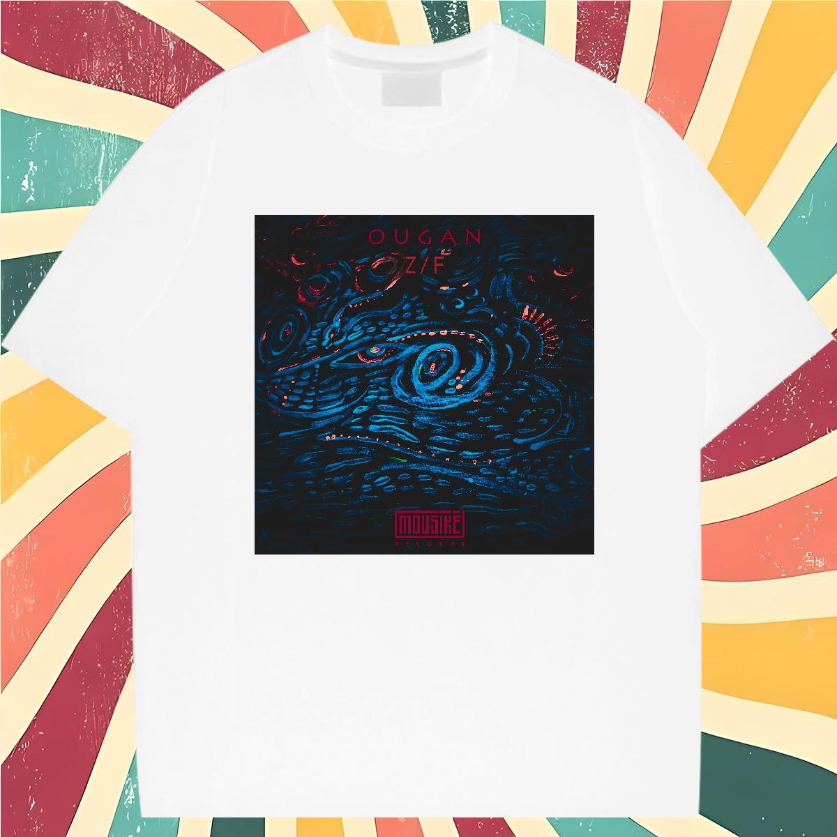 2024 New T shirt 230g 100% Cotton terror Daily Outfit Tops Tees Short Sleeve Soft Cool Design Men Clothes T-Shirt White Plus Size