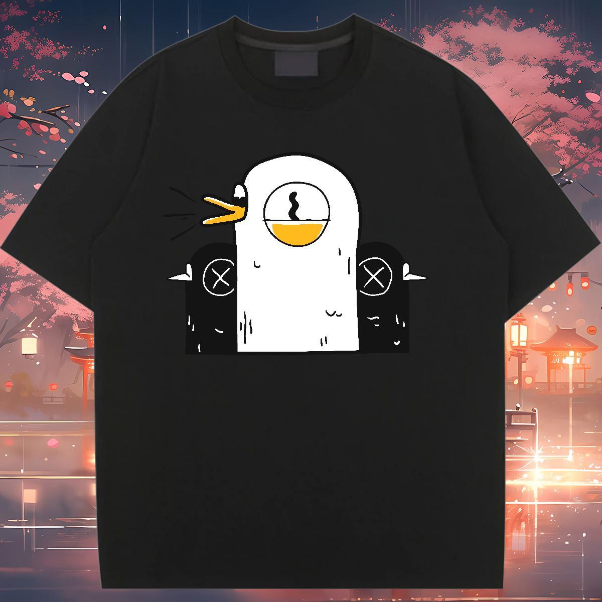 Free Shipping T-Shirts O-Neck Short Sleeve Womens Tshirts Custom Print Oversized chicken Street Casual 230g Pure Cotton Designer Top Tees