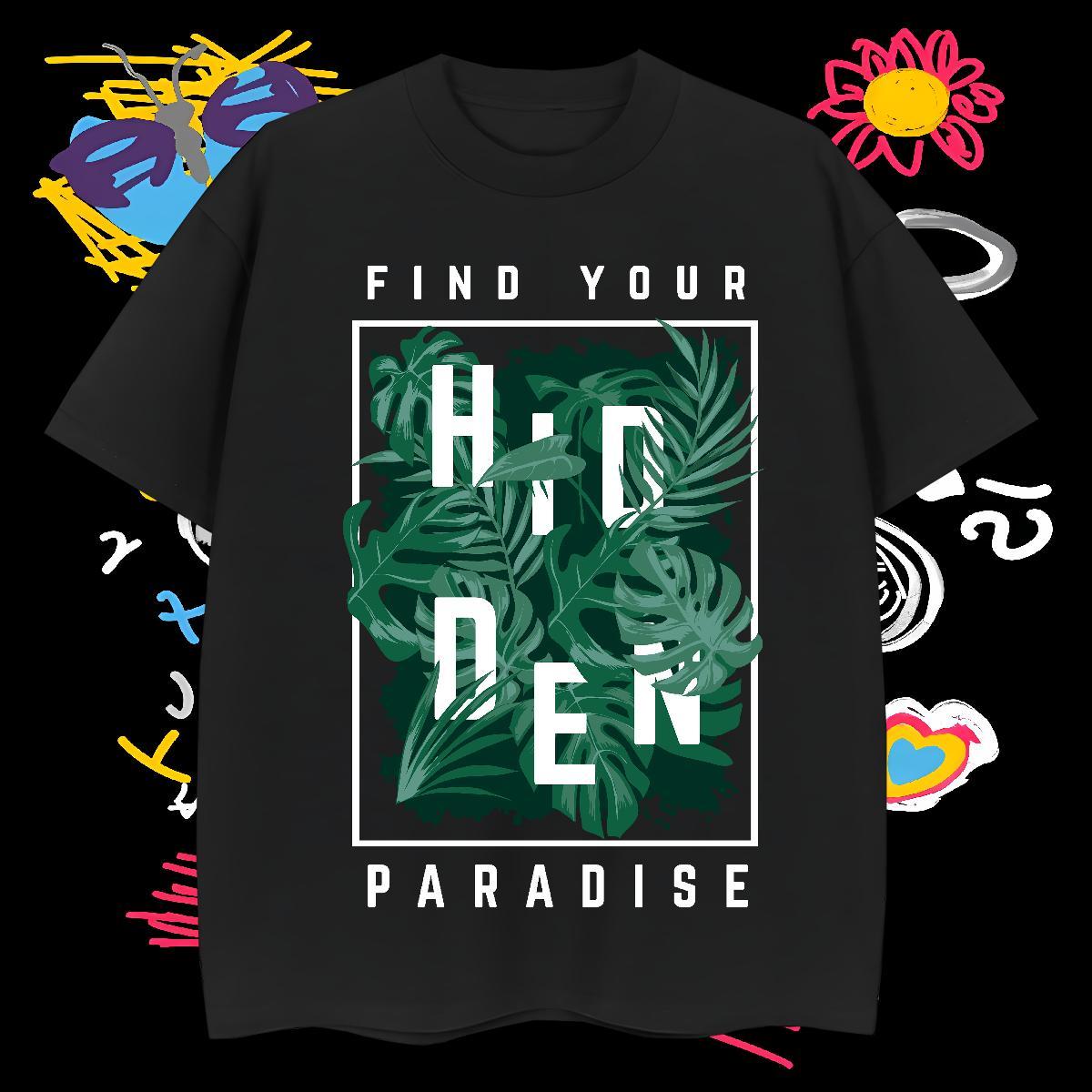 T Shirt For Man 100% Cotton 230g tree Street Wear Crew Neck Anime Print Men Tees New Loose Fit Tops Tees