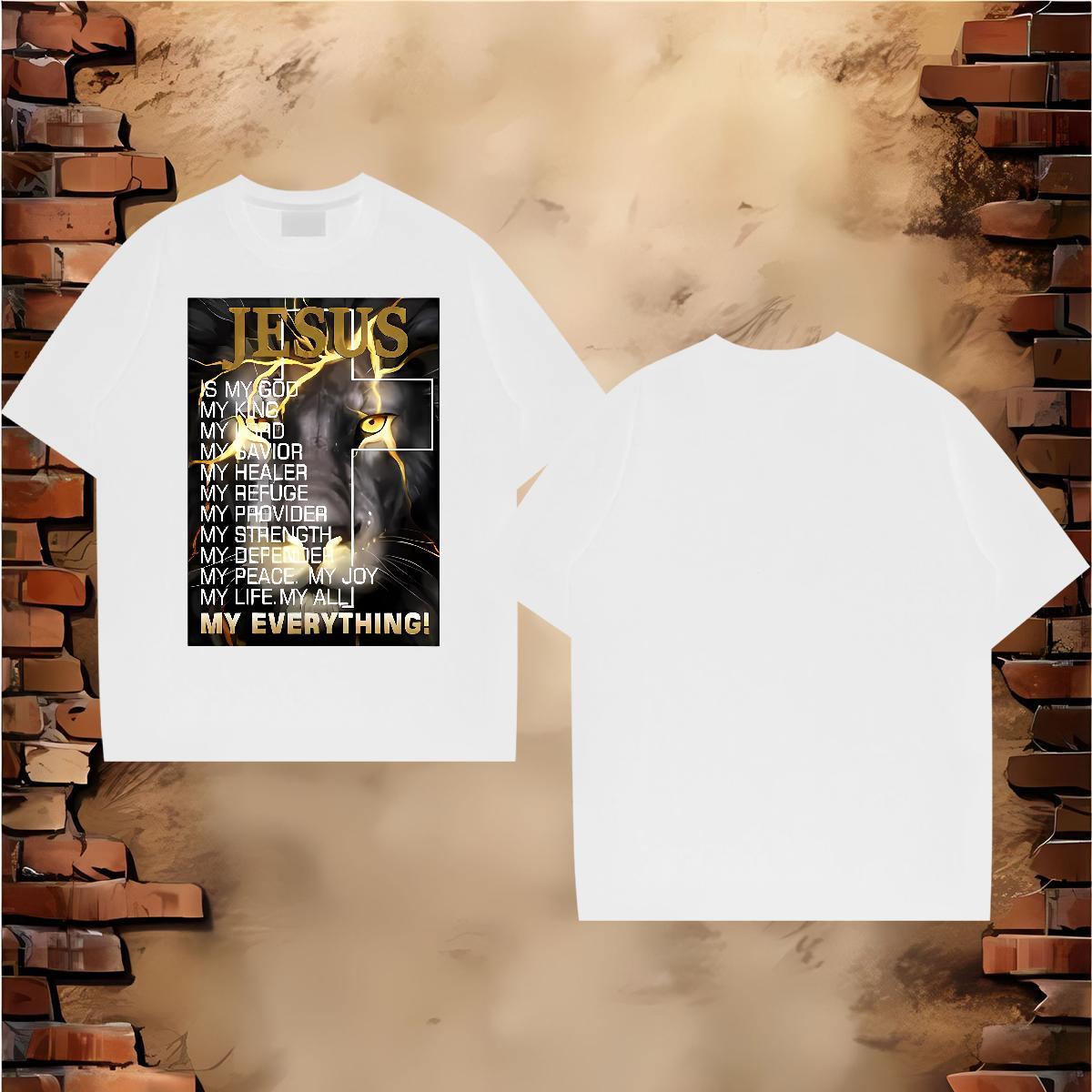 Fashion New T shirt 230g Cotton Casual Beach Tops O-Neck Short Sleeve Wholesale Mens Tshirts Custom Print Plus Size