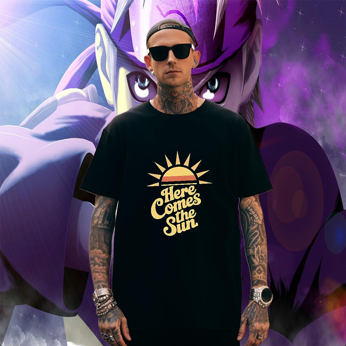 Cool Design Men Tees 230g Cotton Home Outdoor letter Customized Print Crew Neck DIY T Shirts Men Tops