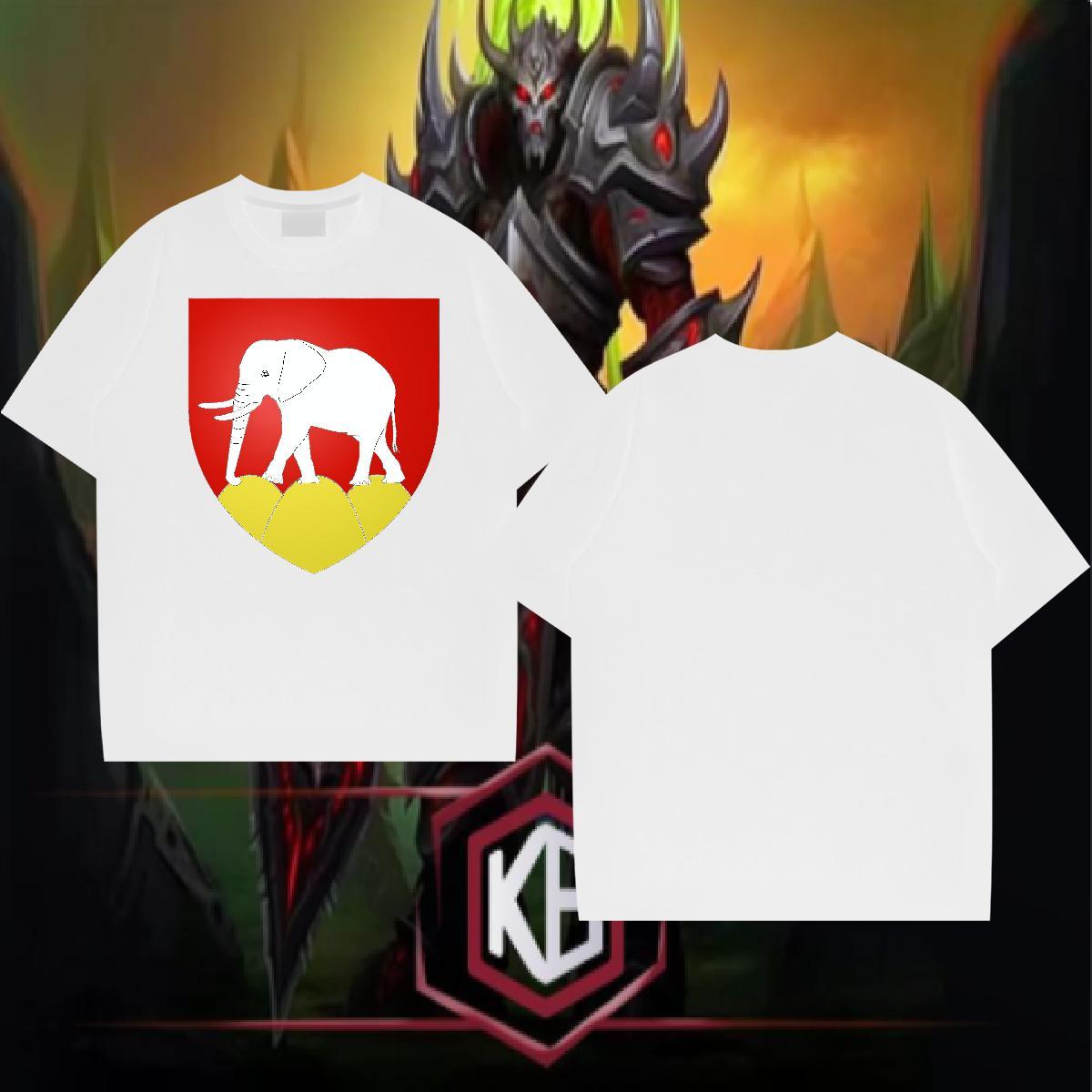 DIY Customized T Shirt For Man 230g 100% Cotton elephant Home Outdoor Top Tees Breathable Short Sleeve Soft Tshirt for Man Woman Graphic