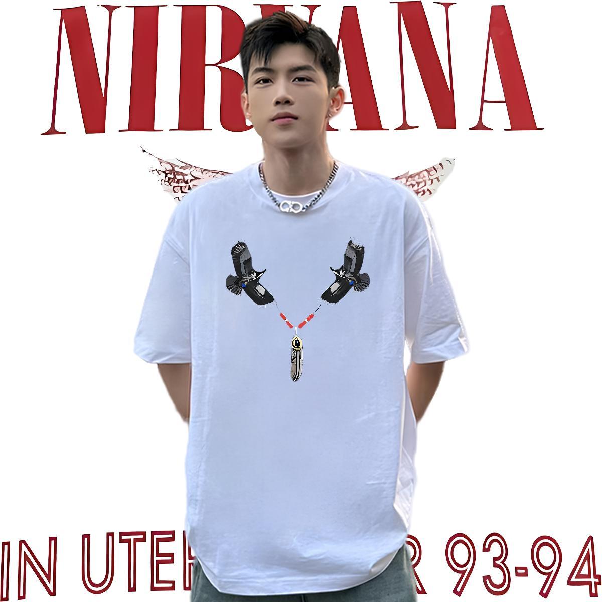Factory Direct Mens T Shirts 100% Cotton 230g eagle Home Outdoor Tops Tees O-Neck Short Sleeve Popular Tshirt for Man Woman Anime