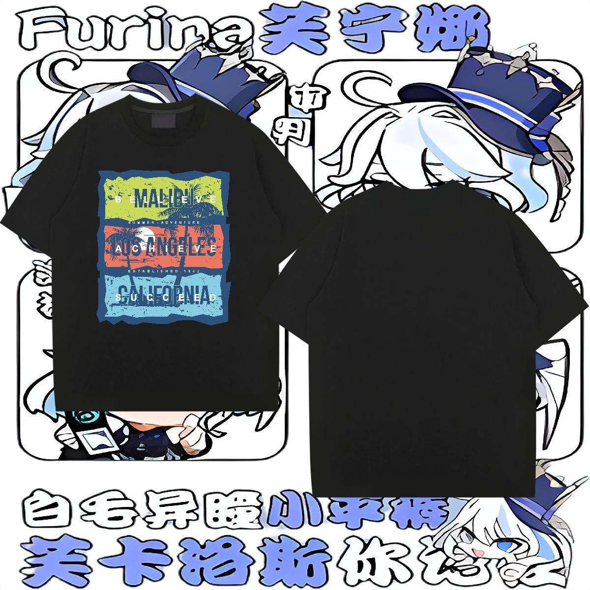 2024 New Mens T Shirts 230g Cotton tree Street wear Hip Hop Tees Crew Neck TOP Quality Mens Tshirts Cartoon Print