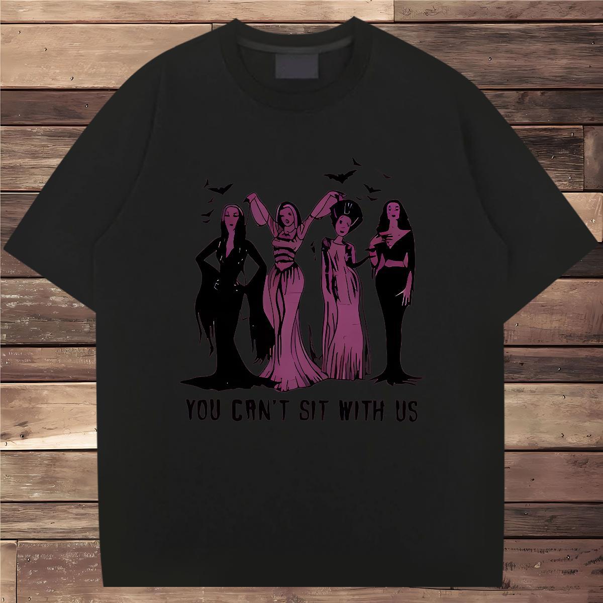 Fashion Casual Men T Shirts 230g 100% Cotton witch Anime Printing Street Clothings O Neck Short Sleeves Cool Design Men Tees Asian Size