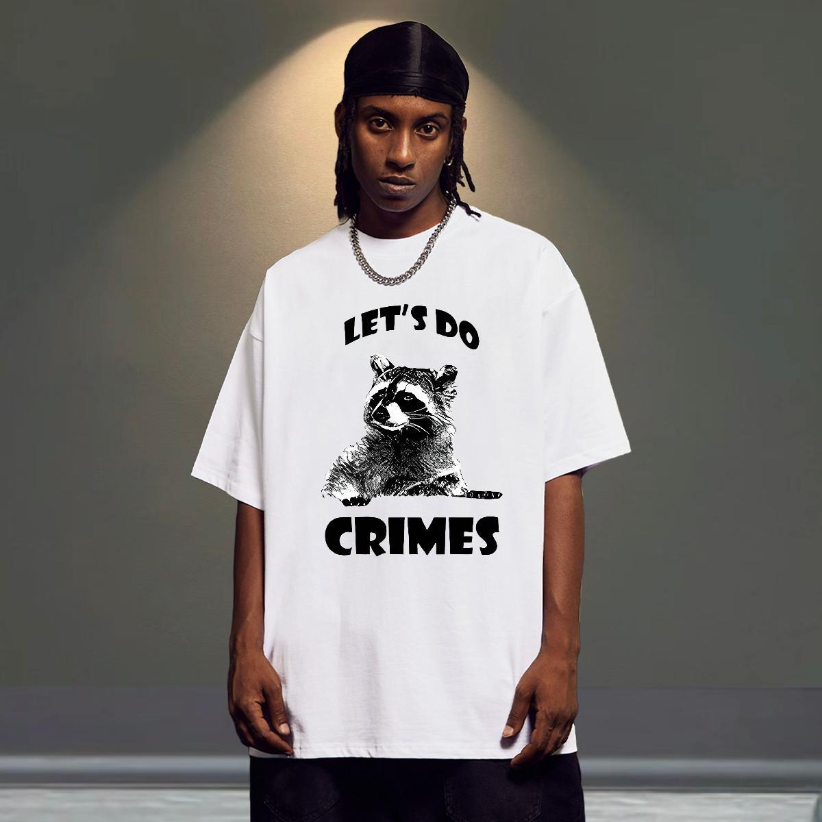 Brand T Shirt For Man 100% Cotton 230g cat Hip Hop Street Tshirts Breathable Short Sleeve Loose Fit Men Tops Tees Floral Print