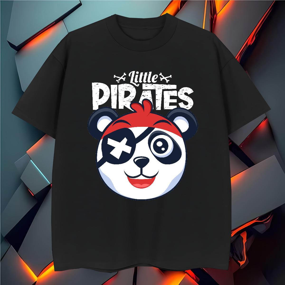 Mens T Shirts 230g Pure Cotton panda Outdoor Breathable Crew Neck Customized Print Men Clothes T-Shirt Fashion Unisex Tops Tees