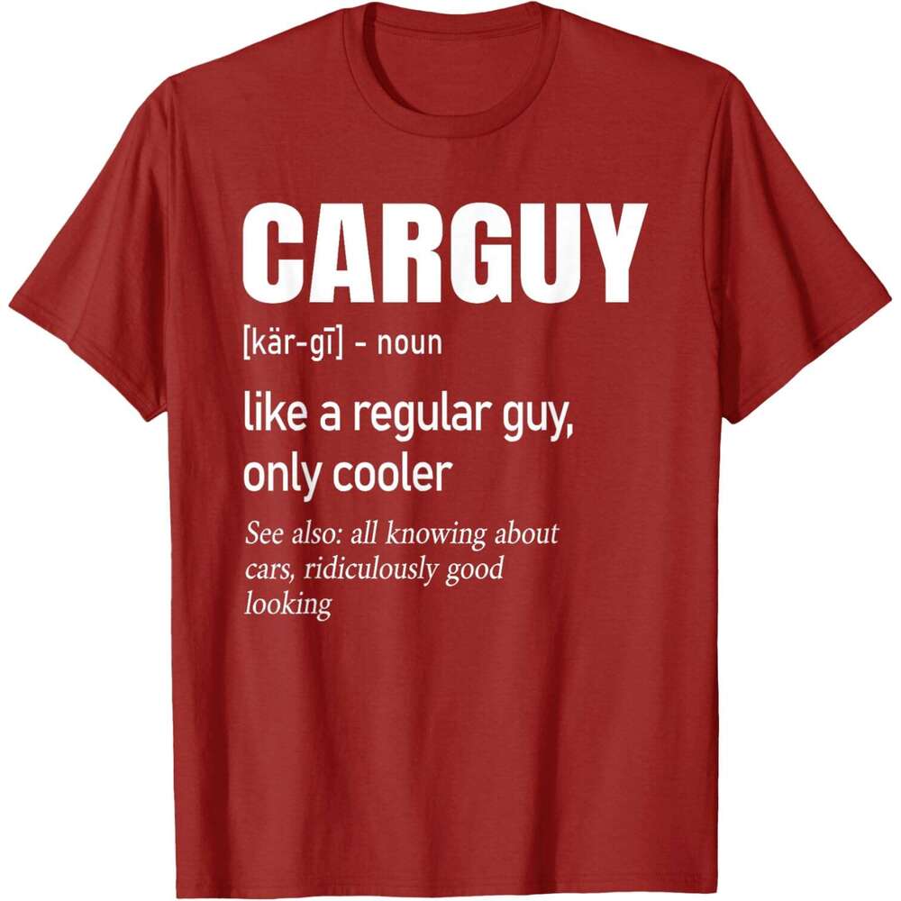 T shirt Mens Car Guy Definition Mechanic Auto Racing Mens T-Shirt shirts tshirt graphic tee Casual tops summer clothes Short sleeve Free shipping
