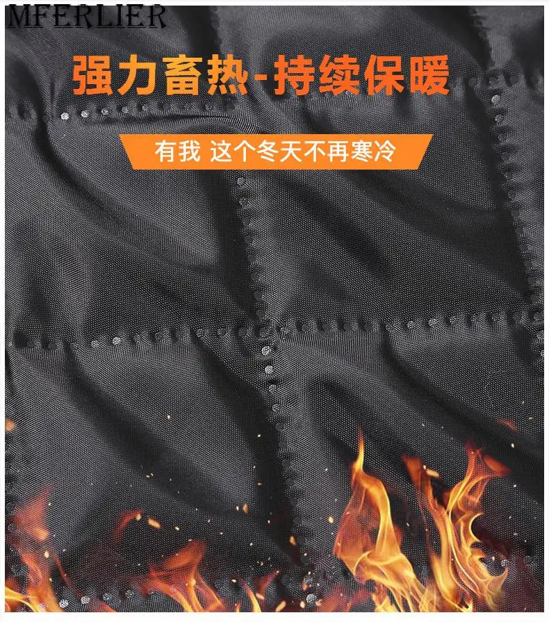 Plus size jacket padded Parkas thickened cotton jacket mens loose warm mens hooded Large 10XL 11XL winter coat 240806