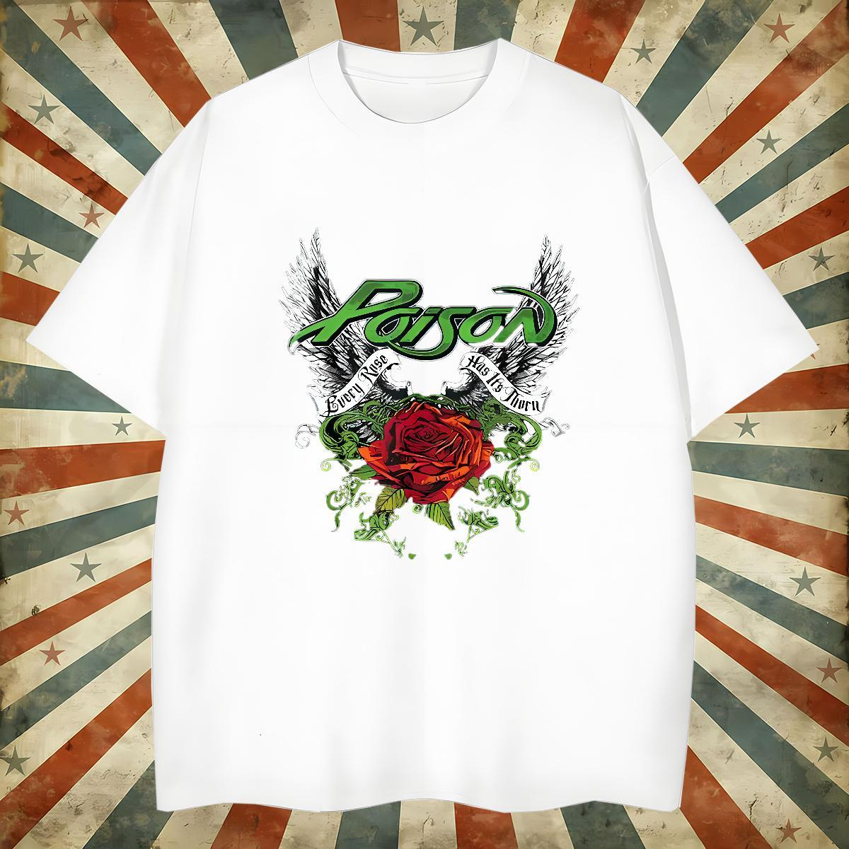 Casual New T shirt 100% Cotton 230g rose Hip Hop Street Tops Shirt Breathable Crew Neck Popular Men Clothes T-Shirt Custom Print Oversized