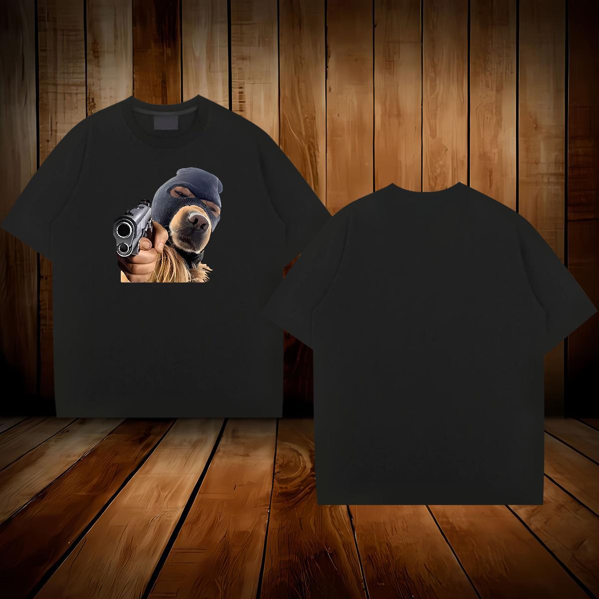 Brand Man T Shirts 230g Pure Cotton Summer Casual Polos Breathable Designer Men Tops Tees Custom Anime