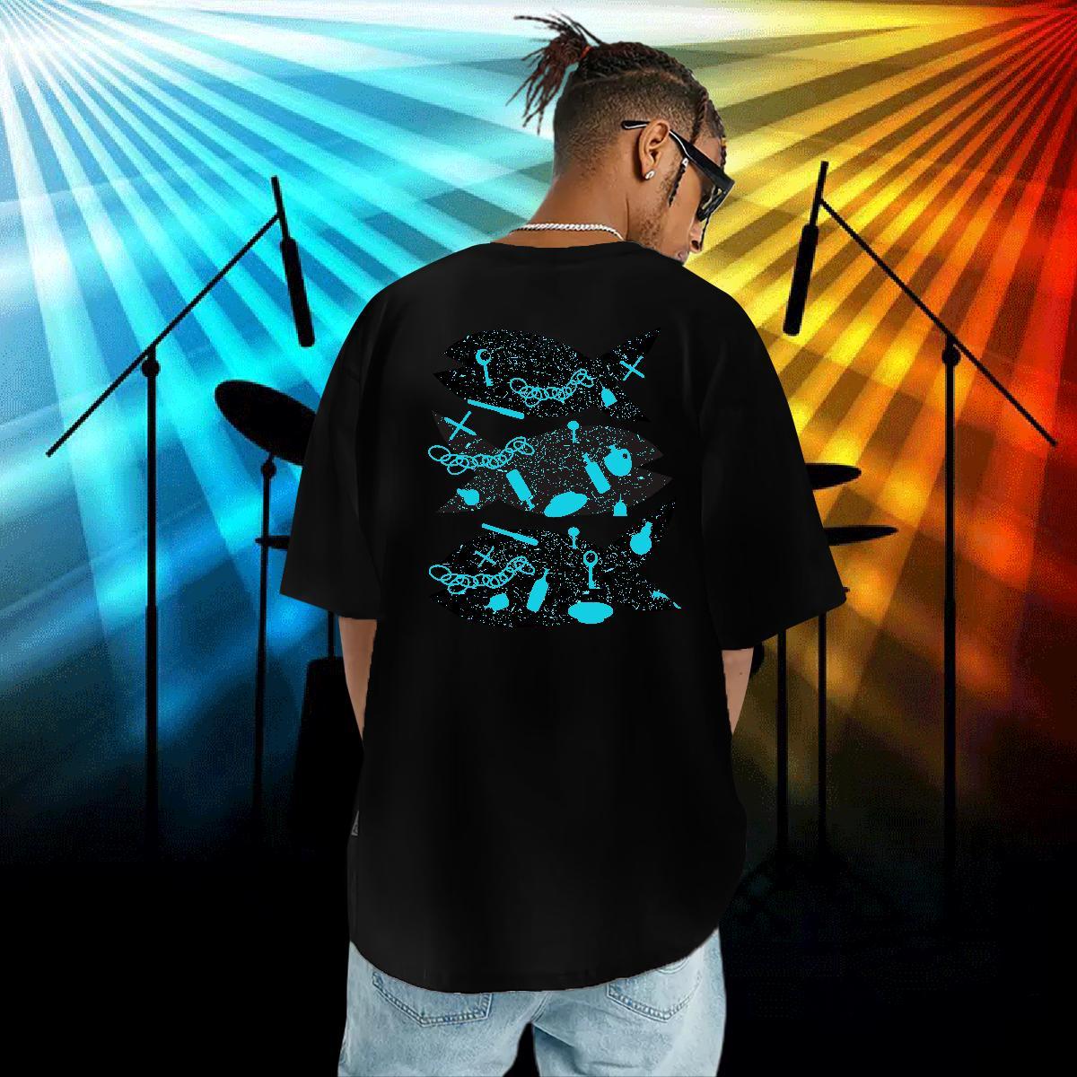 Designer Fashion Man T Shirts 230g Cotton fish Daily Outfit Tshirts Breathable Soft Men Clothes T-Shirt Floral Print