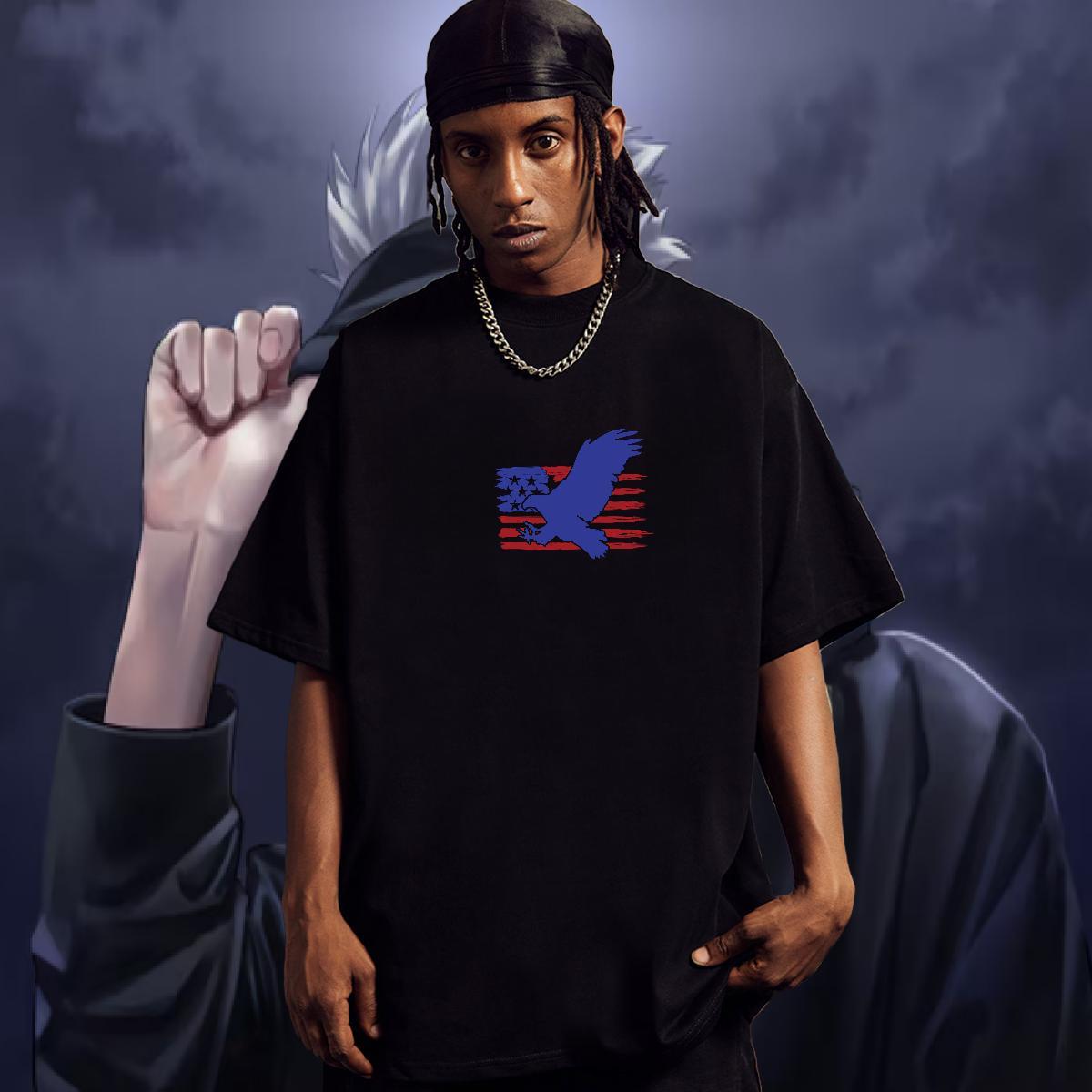 Free Shipping T Shirt For Man 100% Cotton 230g cool Street Casual Polos O Neck Short Sleeves TOP Quality Mens Tshirts Oversized 3XL 4XL