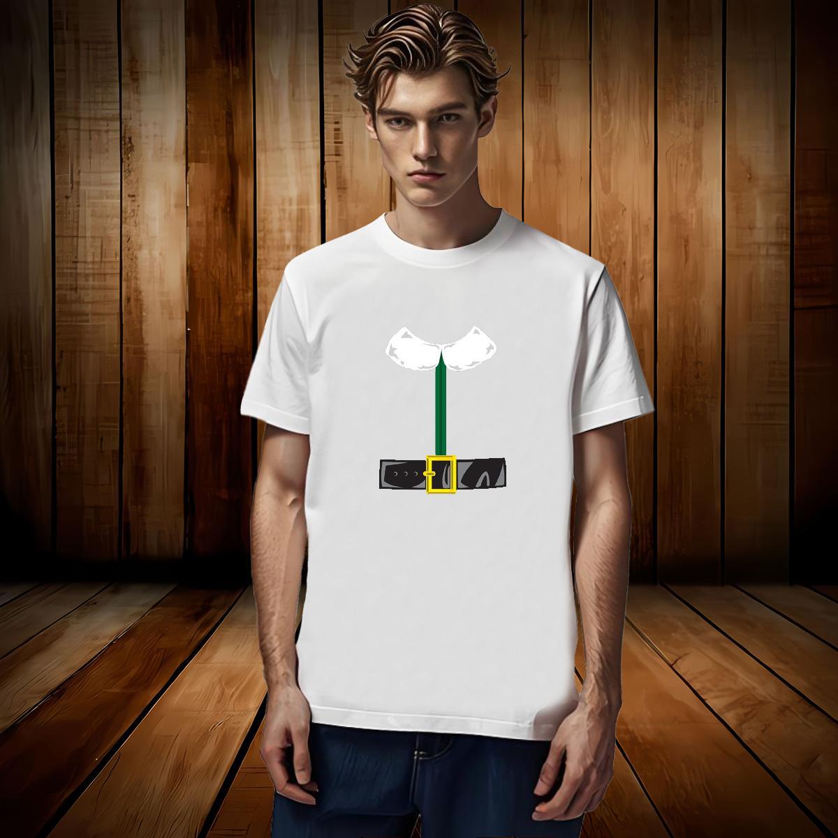 Soft Couples T Shirts 230g Pure Cotton Christmas T-Shirts Anime Printing Street Crew Neck Breathable DIY Logo Oversized Fashion New Tees