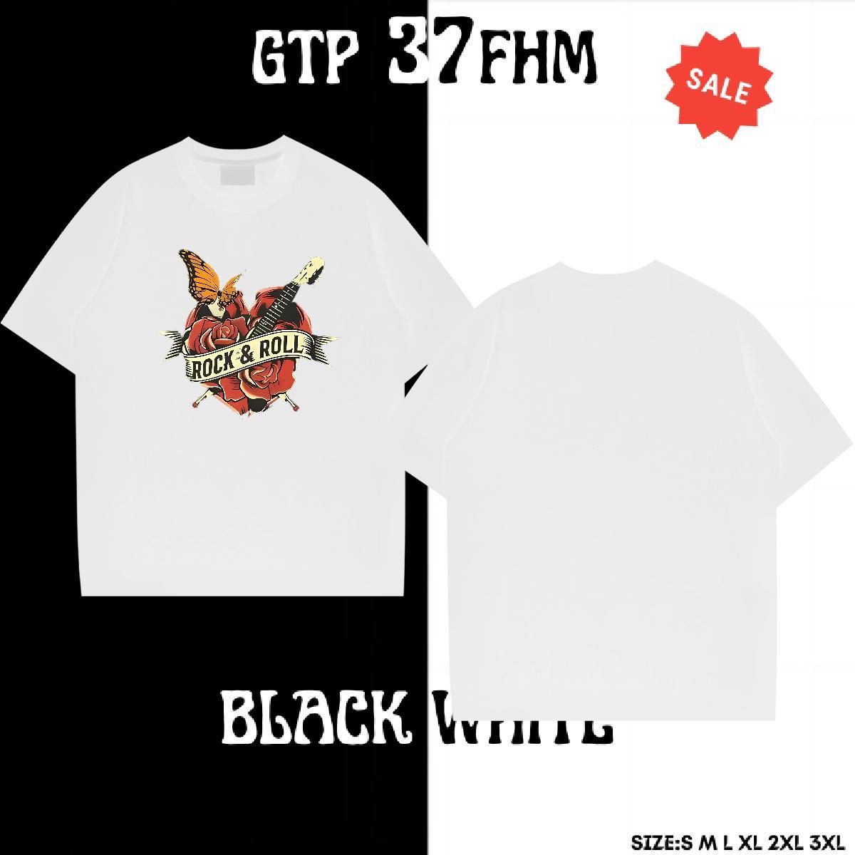 Popular Mens Tshirts 100% Cotton 230g Street letter DIY Anime Breathable Crew Neck Brand T-Shirts Top Tees