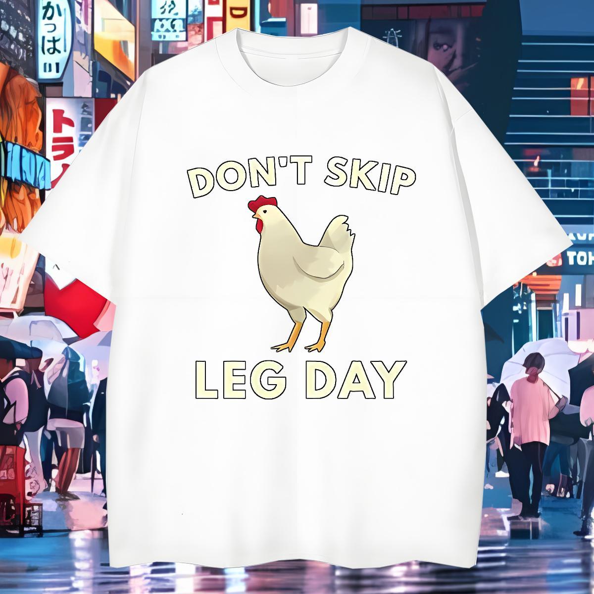 Mens T Shirts 230g Pure Cotton chicken Casual O Neck Short Sleeves Asian Size Men Clothes T-Shirt New Popular Top Tees