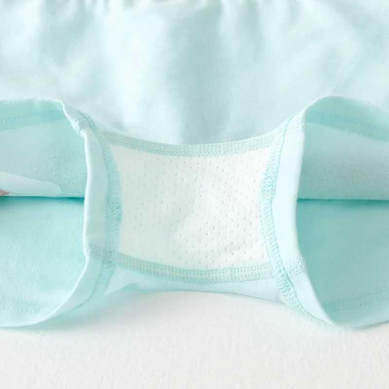 2 pieces/batch of childrens underwear cotton beautiful cartoon rabbit print childrens underwear girls children boxing breathableW240715