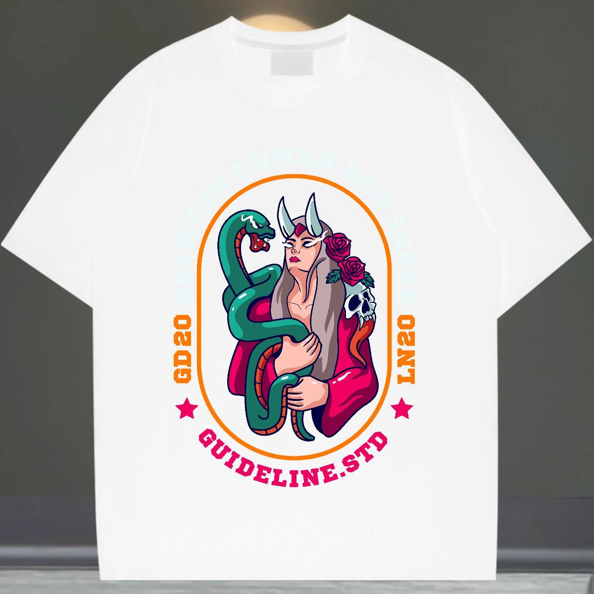 TOP Quality Tshirt for Man Woman 230g 100% Cotton High Street Hip Hop flower Oversized 4XL Breathable Stylist T Shirts Men Clothings