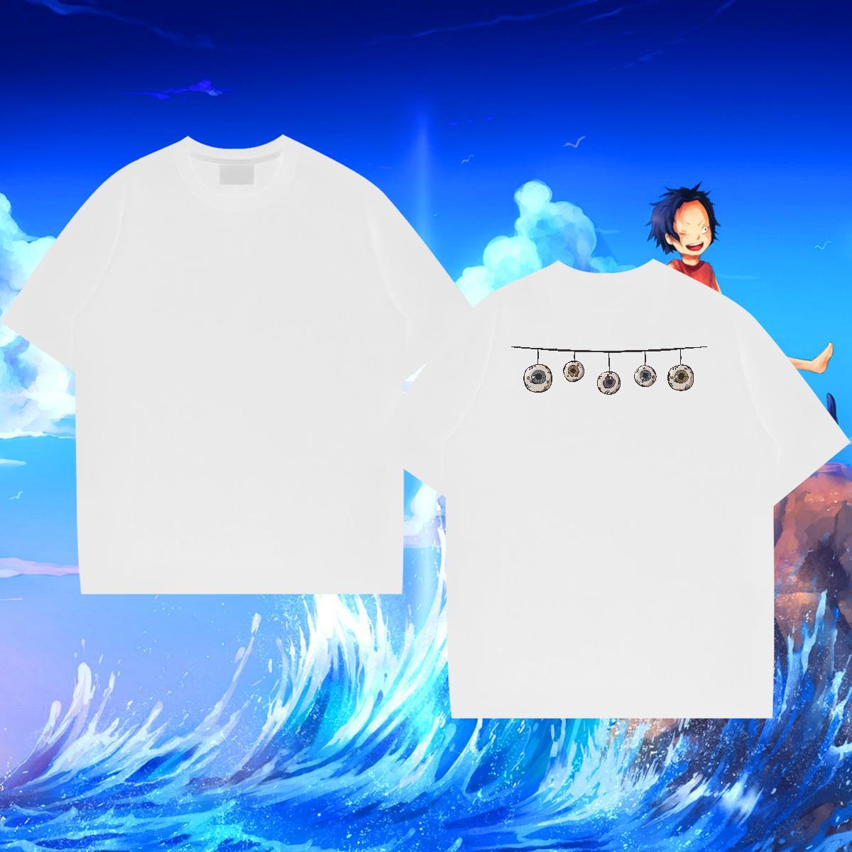 Fashion Design T-Shirts 230g Cotton halloween Spring Summer Tshirts Breathable Short Sleeve Popular Men Tees DIY Printed