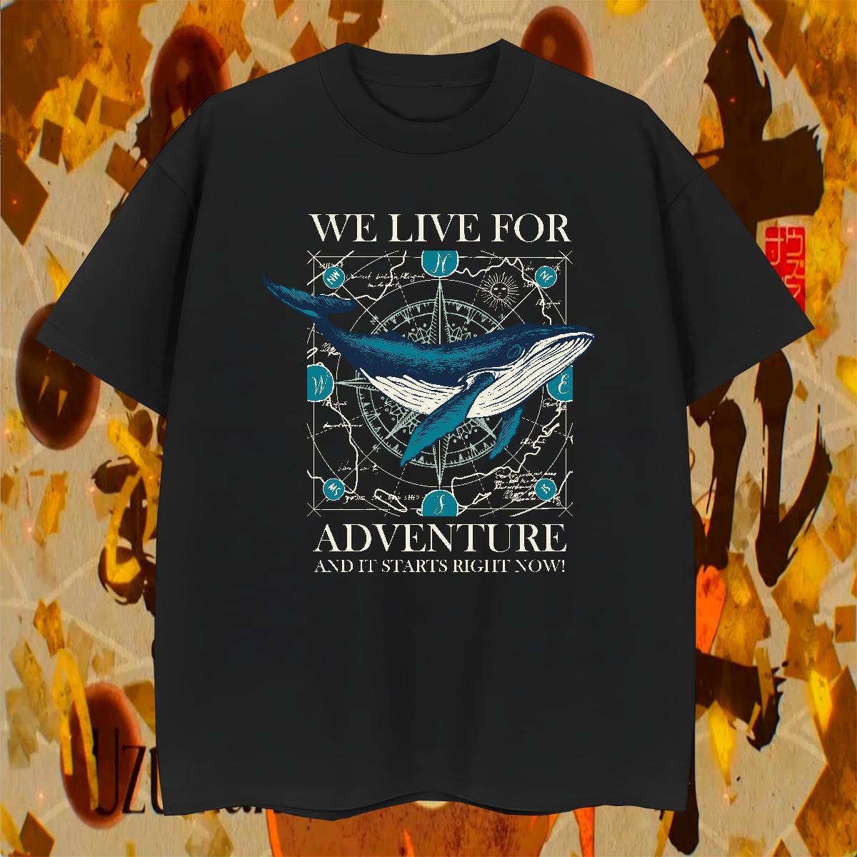 Brand Men Tops Tees 230g 100% Cotton Home Outdoor fish White Plus Size O-Neck Short Sleeve Designer Fashion T-Shirts for Men Clothings