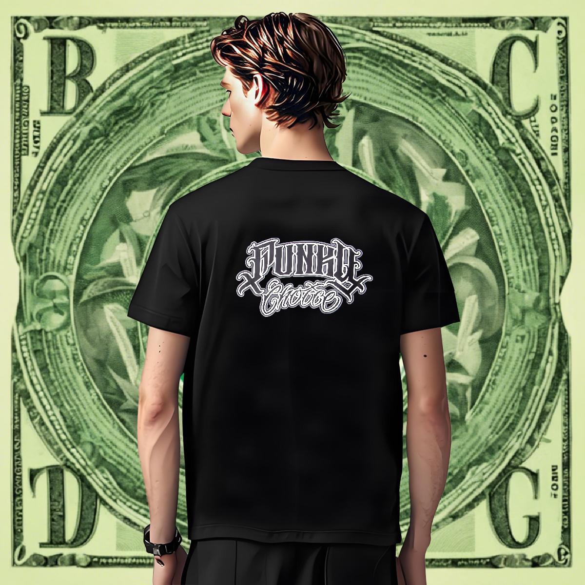 Cool Tshirt for Man Woman 100% Cotton 230g Spring Summer letter Custom Anime Crew Neck Brand T Shirts Men Tees