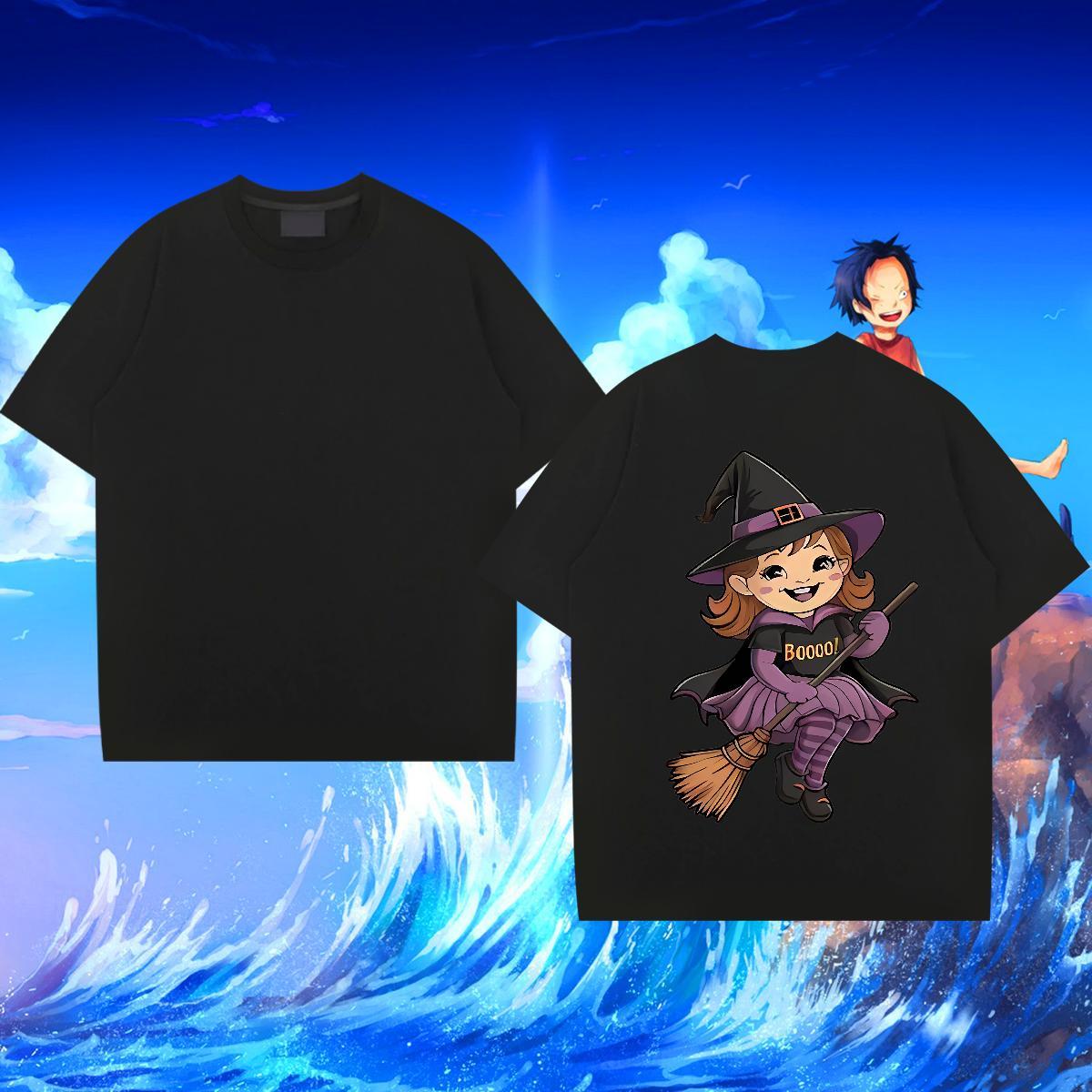 Classic Casual Mens T Shirts 230g Cotton cartoon Street wear Hip Hop Clothes O Neck Short Sleeves Cool Design Men Tshirts Asian Size