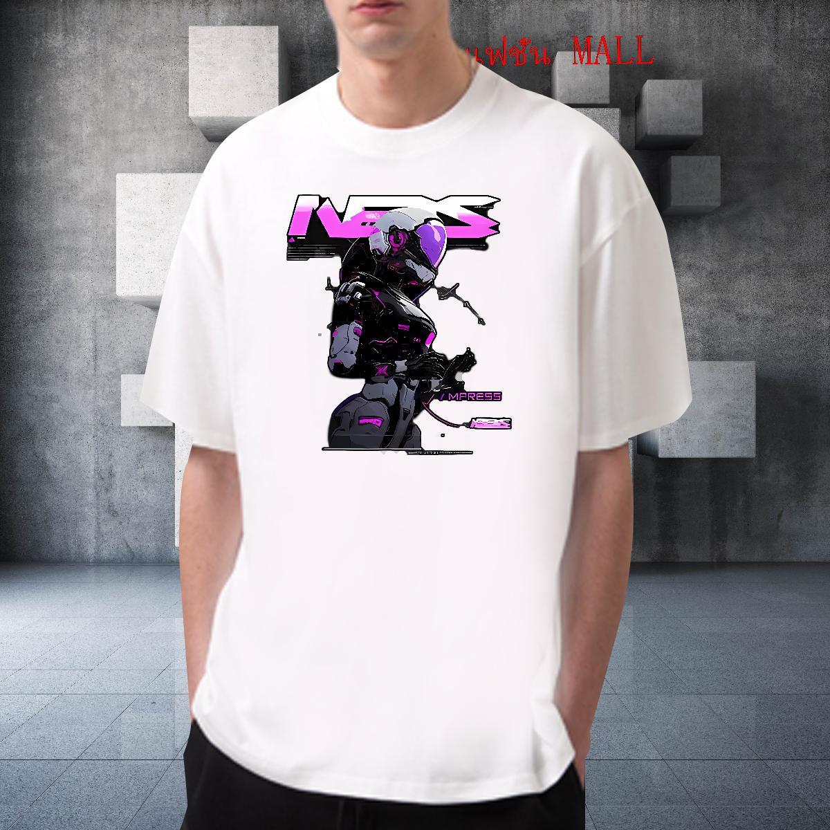 TOP Quality Men Tees 100% Cotton 230g Sport robot Black Oversized Breathable Crew Neck DIY Customized T-Shirts for Men Tops Tees