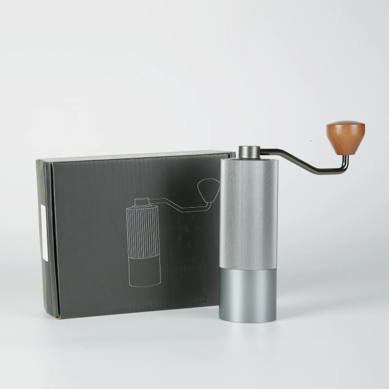 Manual Coffee Grinder 304 Stainless Steel Burr Grinders Mill Kitchen Tool Grinders Coffee Milling Machine 240806