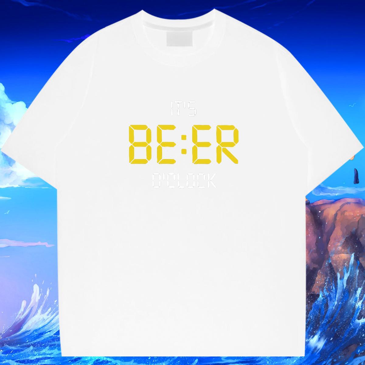 Popular Men Tshirts 230g Cotton Spring Summer letter Custom Big Size Breathable Short Sleeve 2024 T shirt Clothes