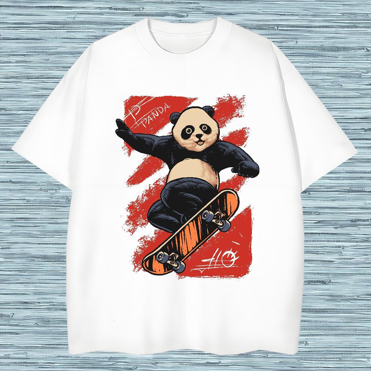 T Shirts Men 100% Cotton 230g Street Casual O-Neck Short Sleeve Anime Men Tees New Designer Popular Clothings