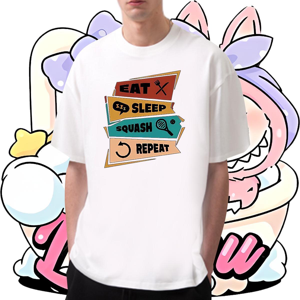 Loose Fit Tshirts 100% Cotton 230g Casual Daily Wear letter Custom Print Oversized Crew Neck Breathable DIY Customized T-Shirts Tees Shirts