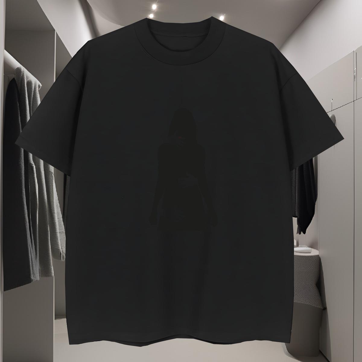 T Shirt For Man 230g 100% Cotton icon Summer Casual Crew Neck Skull Mens Tshirts Classic Loose Fit Clothes